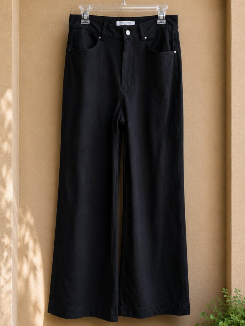 M.M.LaFleur The Milo Wide-Leg Eco Denim Jeans Size 6 Organic Cotton